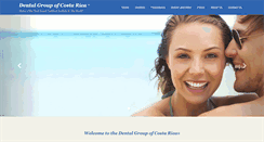 Desktop Screenshot of dentalgroupofcostarica.com
